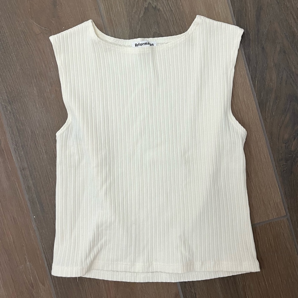 Reformation high neck top